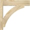 Ekena Millwork Thorton Block Rough Sawn Outlooker, Douglas Fir, 6"W x 22"D x 22"H OUT06X22X22THR05RDF - alternate 4